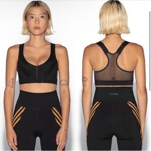 NEW! Adidas x Ivy Park Medium Support Zip Bra Size XS